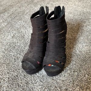 Black Madden Girl Heels